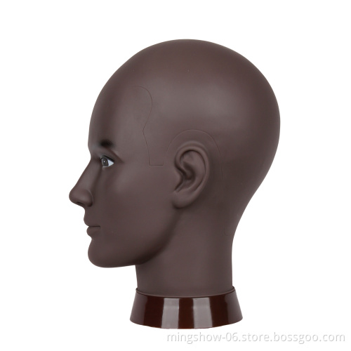 Hot fashionable model Head for practice salon Without Hair and shoulder mannequine head for sale